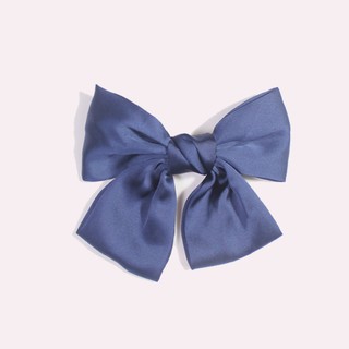 Kẹp Tóc Nơ Lụa Satin Phong Cách Hàn Quốc Dành Cho Nữ