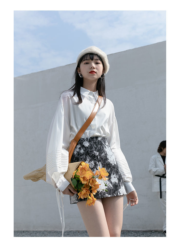 Chân Váy Dài In Họa Tiết Retro Thời Trang Cho Nữ | BigBuy360 - bigbuy360.vn