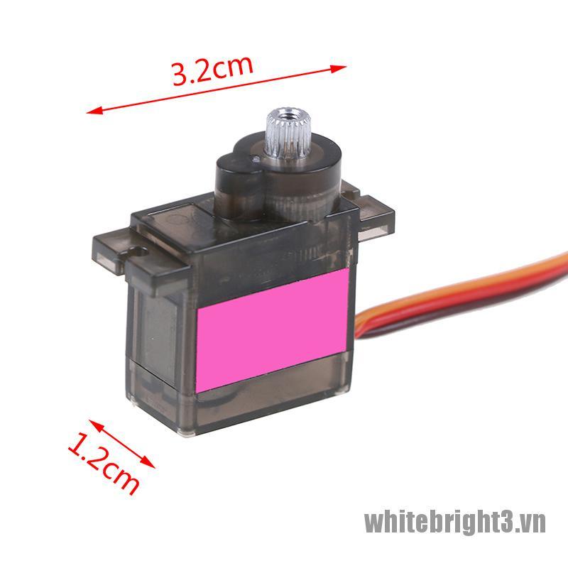 1 Động Cơ Servo Mg90S 9g 4.8v 6v Cho Điều Khiển Từ Xa