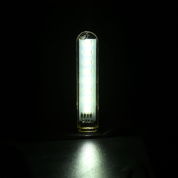 Đèn gồm 6 bóng led để đọc sách 5V đầu usb loại nhỏ cho laptop máy vi tính