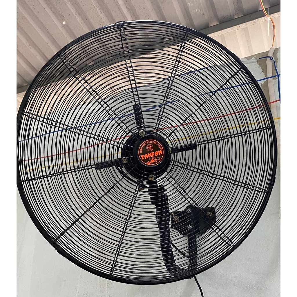 Quạt công nghiệp cánh THÉP  YANFAN. Môtơ đồng 100%, Ship hỏa tốc, BH 2 năm