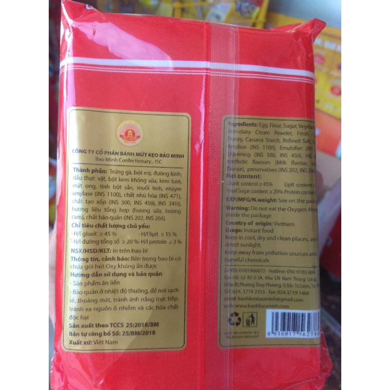 Bánh Bông nhài Bảo Minh gói 180g