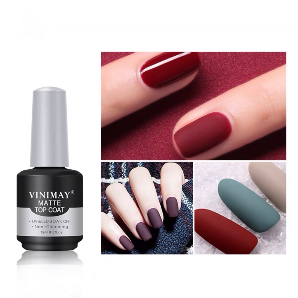 Top Lì Vinimay , Matte Top chính hãng chuyên dụng cho ngành nail