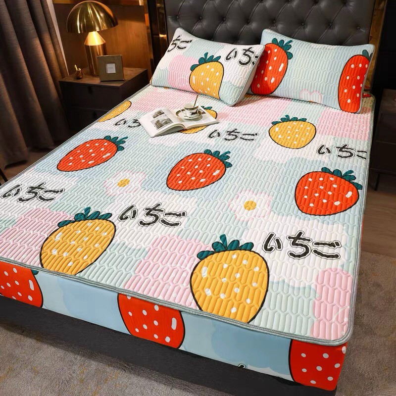 [ HÀNG LOẠI 1] Ga Điều Hòa Bo Chun Họa Tiết Ngộ Nghĩnh, Chất Mềm Mịn, Siêu Đẹp