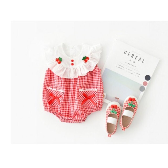Bộ liền thân body Quả cherry