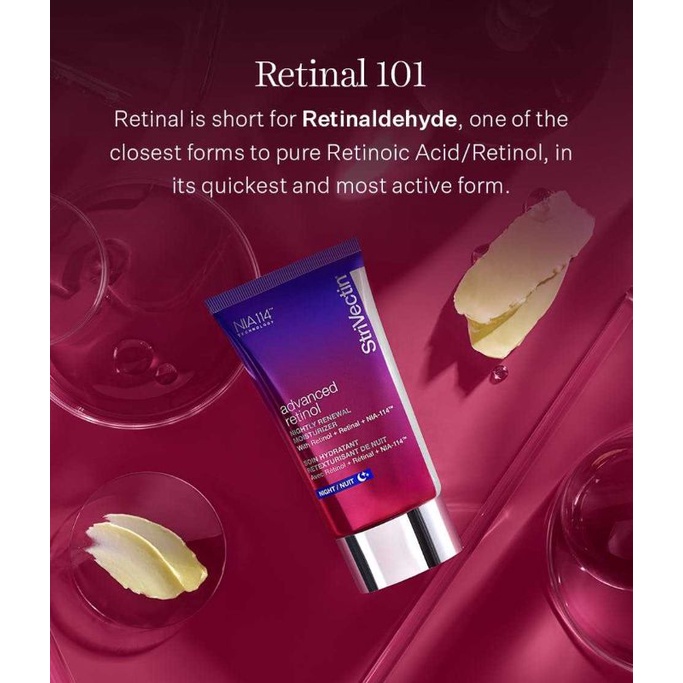 Kem chống lão hóa Nia114 Strivectin Advanced Retinol Nightly Renewal Moisturizer