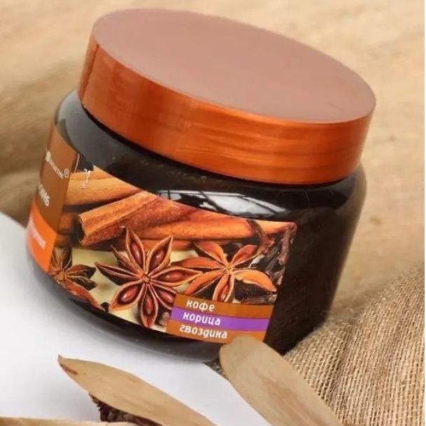 Tẩy da chết body Nga chiết xuất từ quế hồi 380ml săn chắc da và giảm mụn cơ thể - byShii | BigBuy360 - bigbuy360.vn