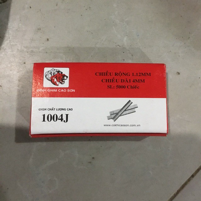 5000 chiếc Đinh U 1004J, dùng cho súng ghim chạy hơi