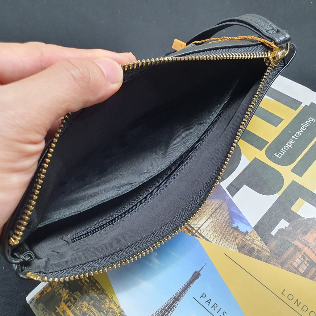 Clutch cầm tay nam da bò thật CL127VB   - 100% da bò thật, bảo hành 3 năm