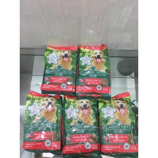 COMBO classic pets thức ăn dành chó trưởng thành vị thịt bò