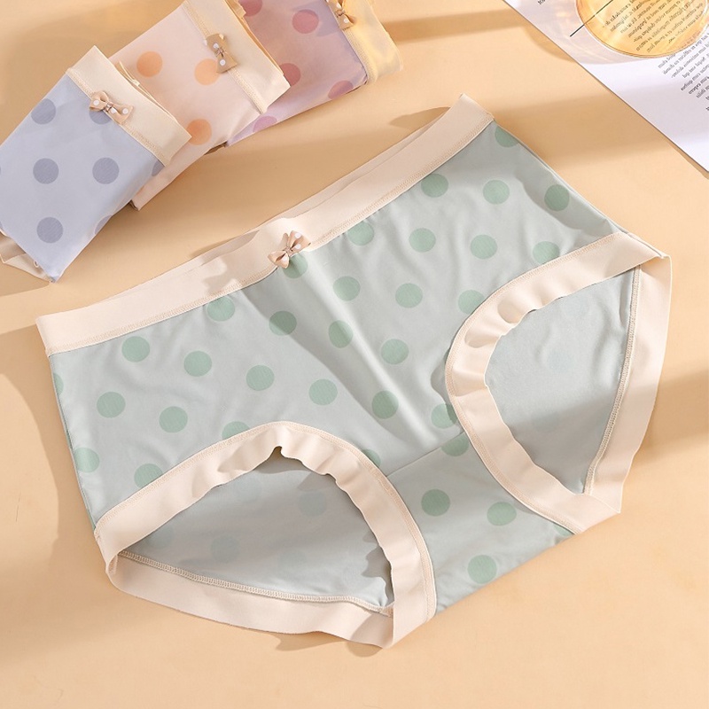 AOFEIQIKE AOFEIQIKE Quần Lót Lụa Mềm Không Đường May Thoáng Khí Size XL-3XL