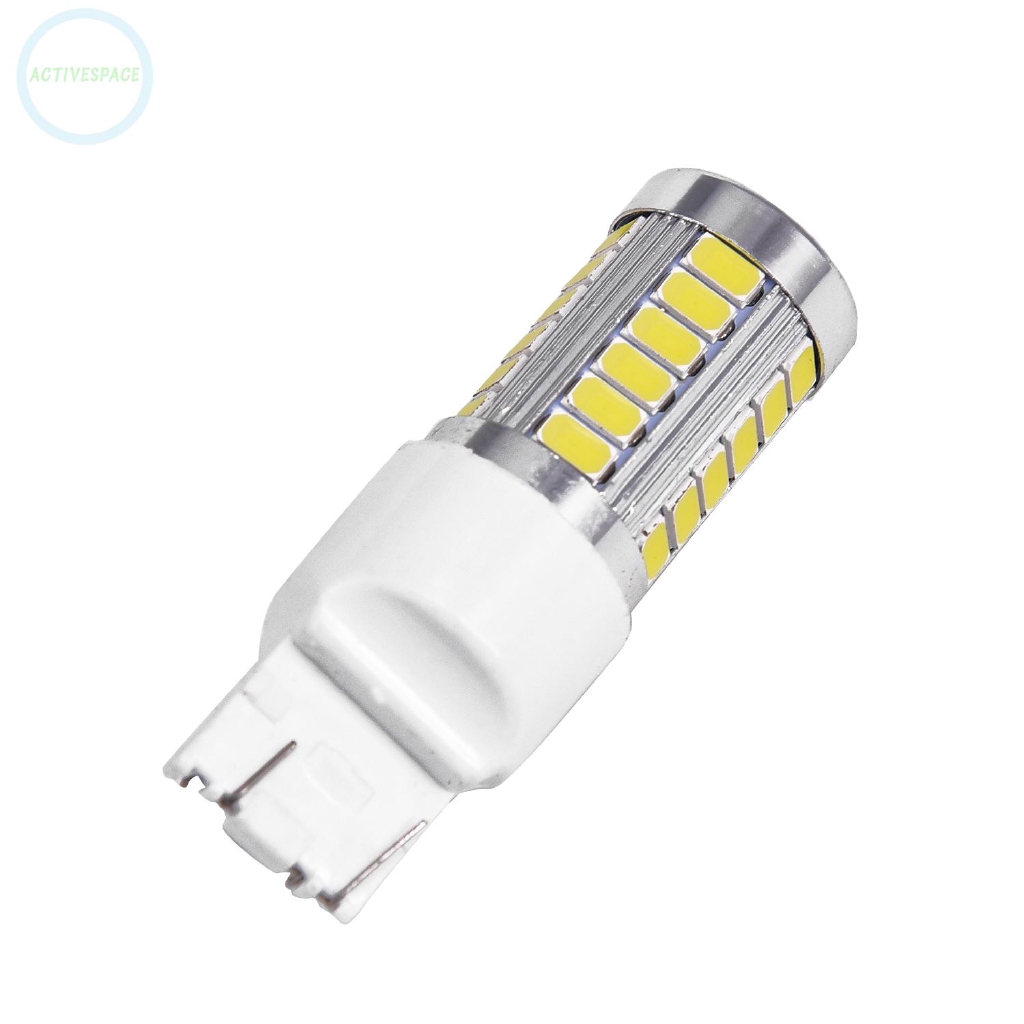 Bộ 2 đèn LED xe hơi màu trắng T20 7443 7440 5630 33SMD 6.6W siêu bền