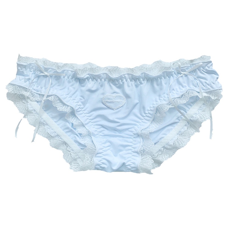 Quần Lót Ren Phối Nơ Phong Cách Lolita Thời Trang Mùa Hè Xinh Xắn Cho Nữ
