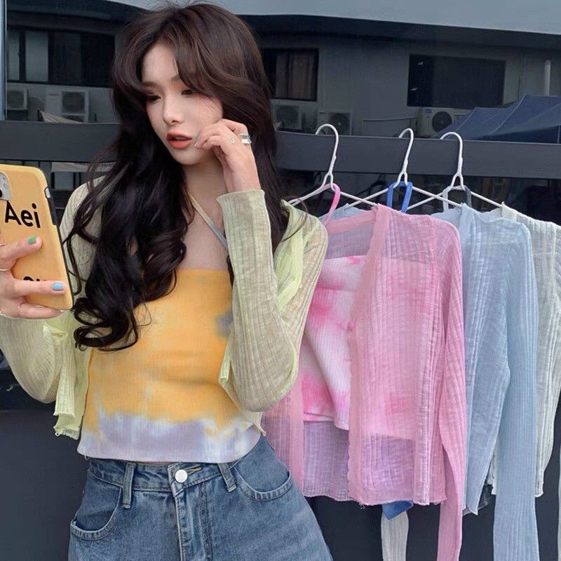 Áo 2 dây loang dây chéo cổ hàng QC