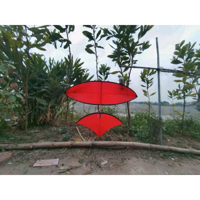 áo diều 1m80 đỏ