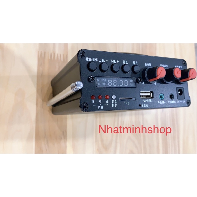 Loa trợ giảng Daile Q92( chuẩn pin đôi daile có hình phía trên)