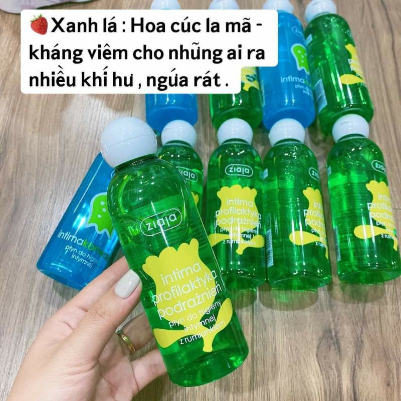 [SẴN] Dung Dịch Vệ Sinh Intima Ziaja Balan 200ml - Bổ Sung Axit Hialur