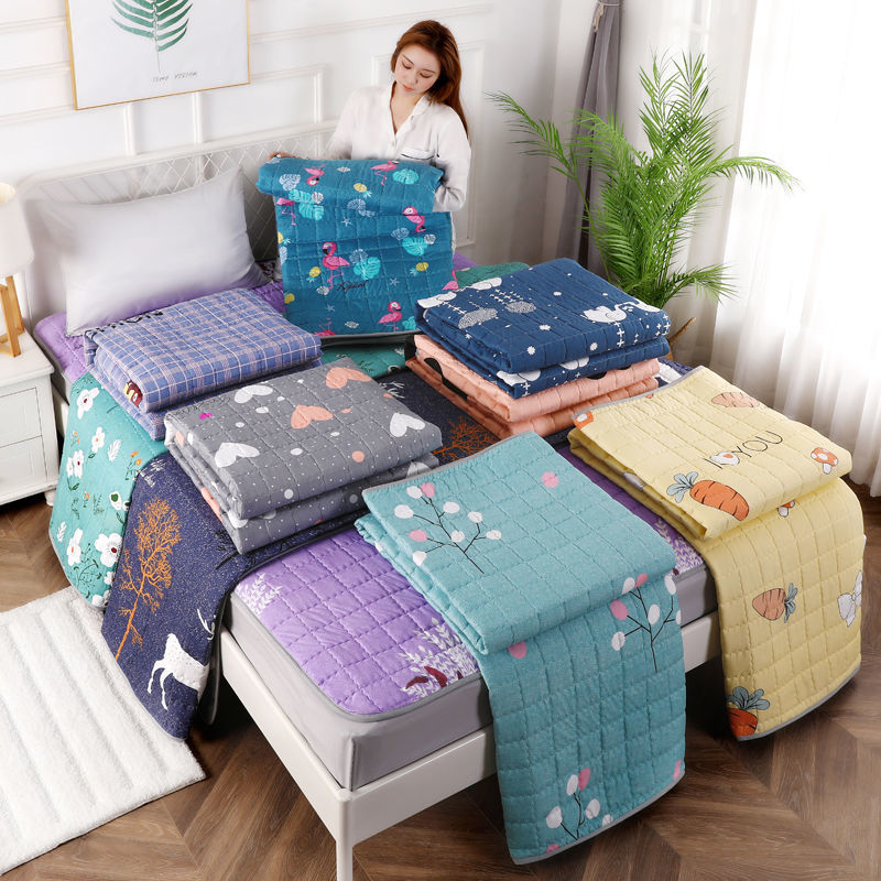 Bốn mùa Nệm đa năng Tấm lót giường Tatami chống trượt Máy bảo vệ chống trượt Nệm có thể giặt được Phòng ngủ tập thể đơn