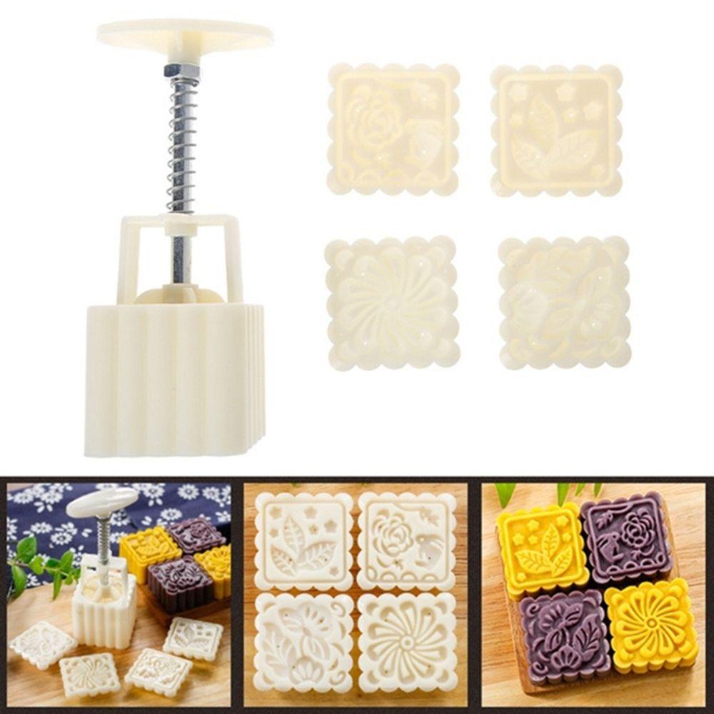 Khuôn Làm Bánh Trung Thu Bằng Nhựa Chống Dính Tiện Dụng