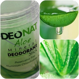 Lăn khử mùi đá khoáng Deonat aloe