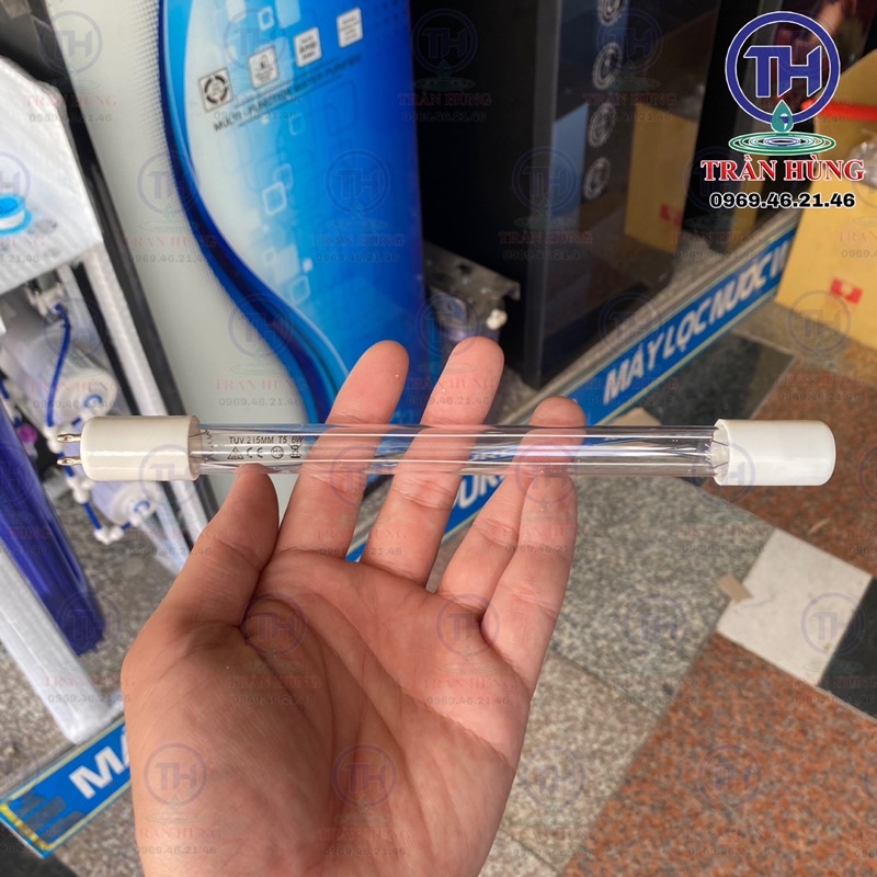 BÓNG ĐÈN UV 6W AQUAPRO ⚡️ XẢ KHO ⚡️  - 1 ĐẦU 4 CHẤU - ĐÈN UV DIỆT KHUẨN MÁY LỌC NƯỚC - ĐÈN UV MÁY LỌC NƯỚC