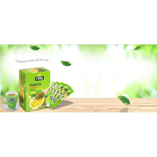 RẺ VÔ ĐỊCH🔥Trà cozy hương đào , trà sữa matcha hòa tan🔥FREESHIP🔥