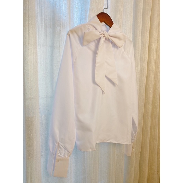 OTHER ME - Kanon bowknot shirt sơmi Kiểu Pháp buộc nơ | BigBuy360 - bigbuy360.vn