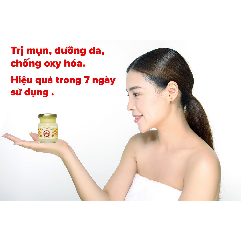Sữa ong chúa tươi Cô Cự 100gr mua thêm deal sốc mật ong giá 0 Đồng