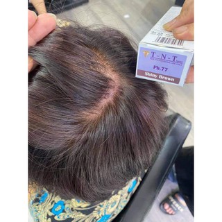 Màu nhuộm Phủ Bạc TNT plus 100ml Baber shop cho salon tóc sử dụng