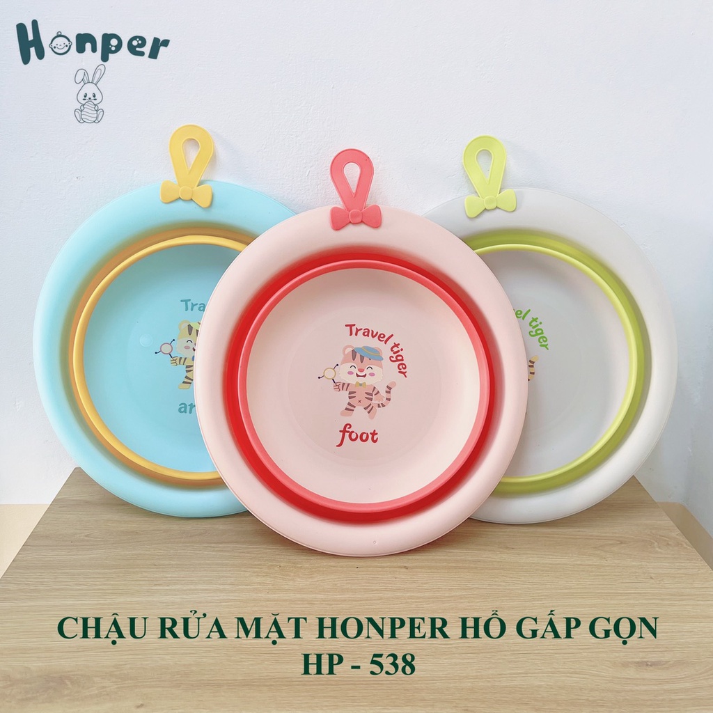 Chậu rửa mặt Hổ gấp gọn Honper chính hãng