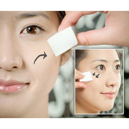 [ Hàng Chính Hãng] Bộ 4 Miếng Bông Phấn Ướt Tam Giác Vacosi Make-Up House BP13