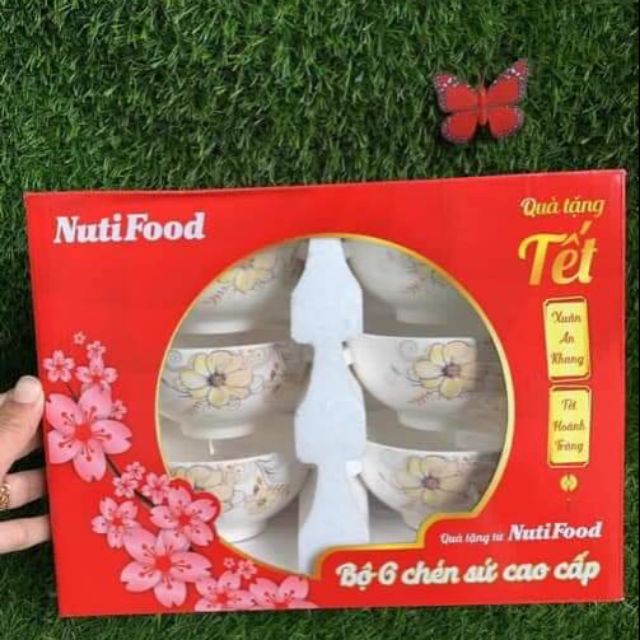 bộ 12 chén sứ cao cấp