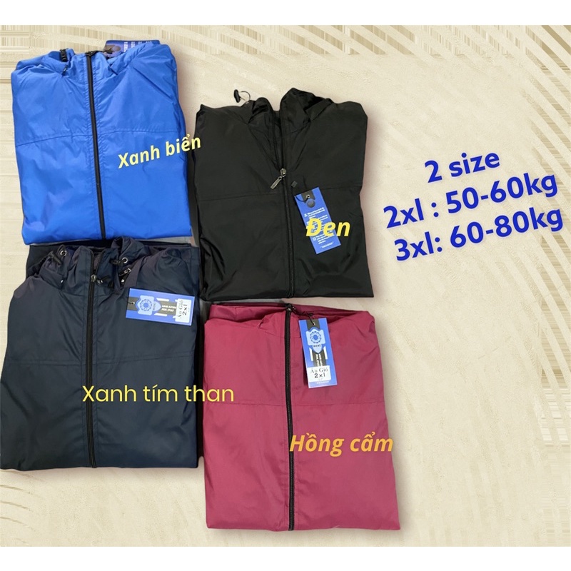 Áo gió trung niên