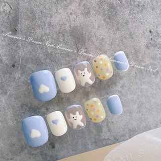 Nailbox ,10 móng úp thiết kế , vẽ đơn giản