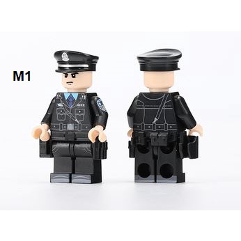 Đồ chơi lắp ráp swat army , mô hình lắp ghép quân sự - Tổng hợp cảnh sát thành phố No.1