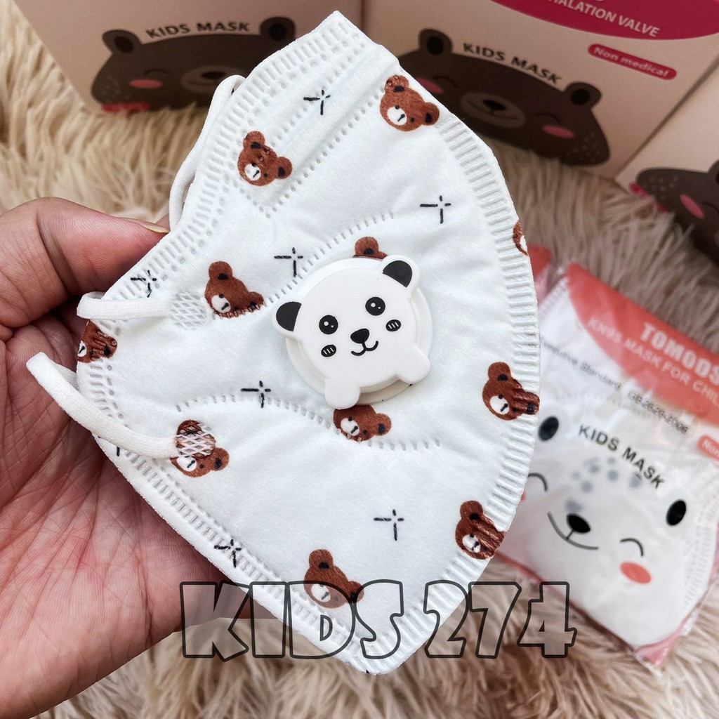 [Hộp 10c] Khẩu trang N95 - KN95 cho trẻ em có van thở 5 lớp chống bụi mịn PM2.5, khẩu trang y tế cho trẻ em kháng khuẩn | BigBuy360 - bigbuy360.vn