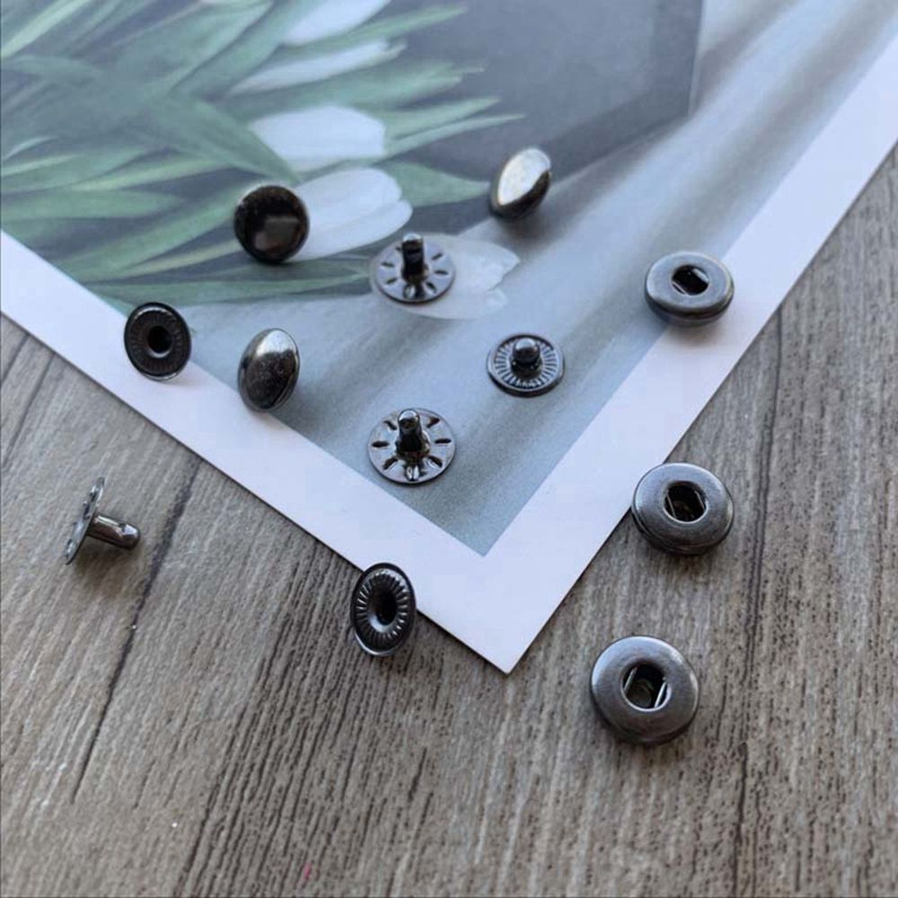 Bộ 3 Nút Áo Quần Búp Bê 6/8mm Khóa Kim Loại Vô Hình Nhiều Màu Sắc Dễ Thương Làm Quà Tặng Cho Búp Bê