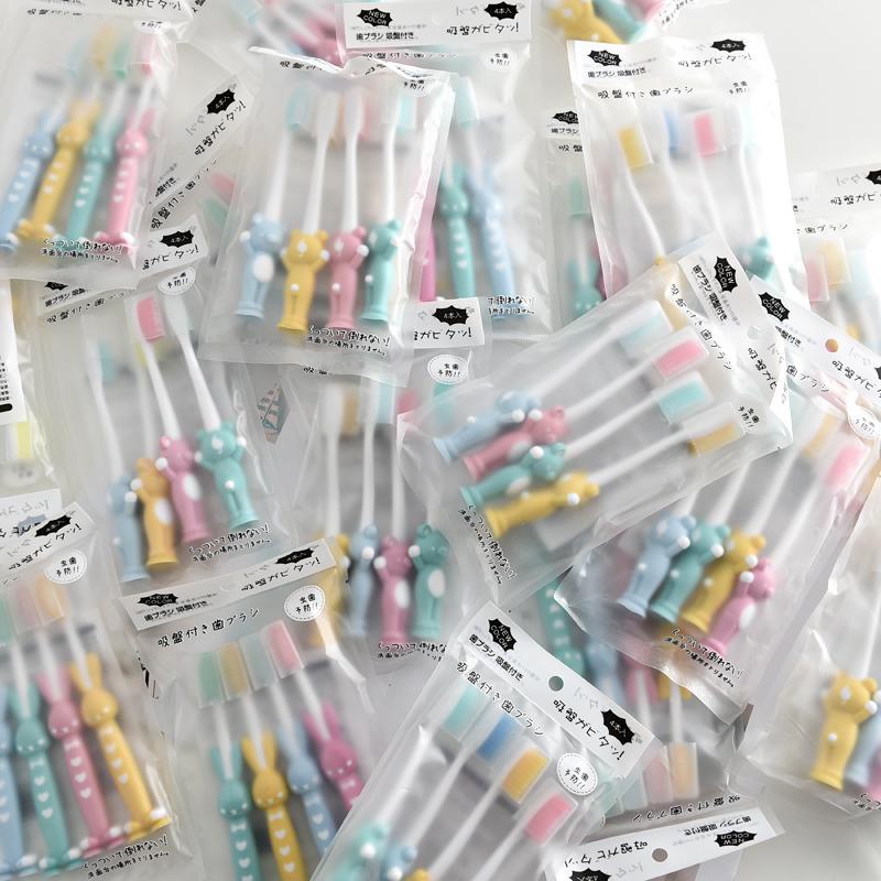 Set 4 Bàn Chải Đánh Răng Cho Bé