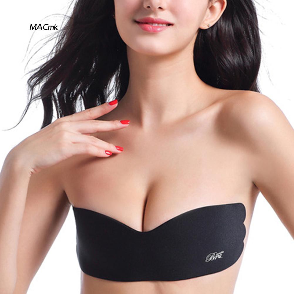 Áo Ngực Dán Silicone Không Dây Nâng Ngực Cho Nữ Mac1