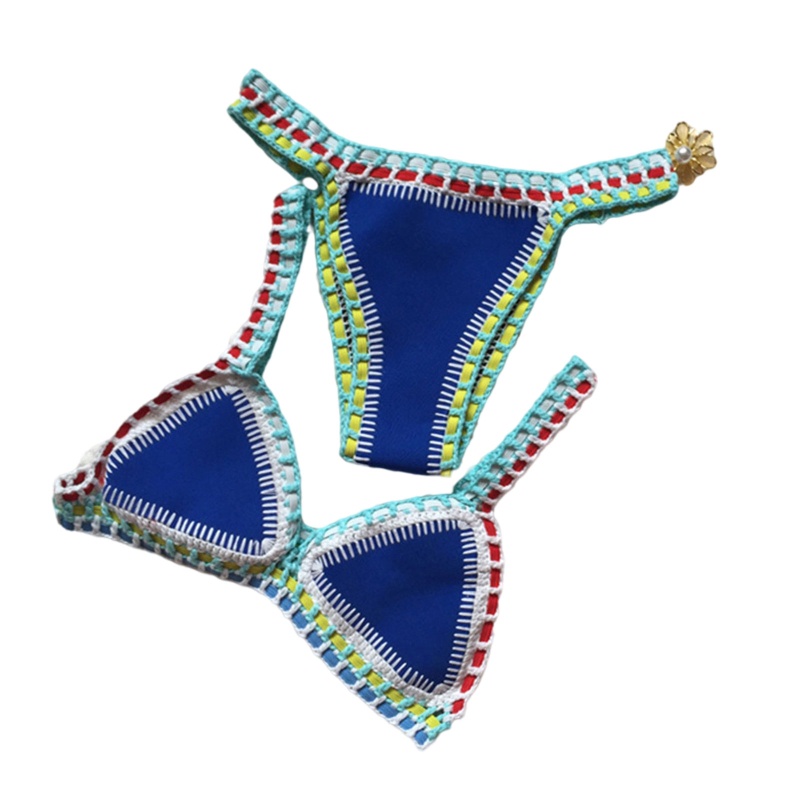 Bộ Bikini Tam Giác Mềm Mại Quyến Rũ Cho Nữ