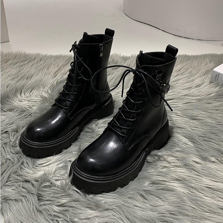 Boost da cao cổ cài xây xích ulzzang
