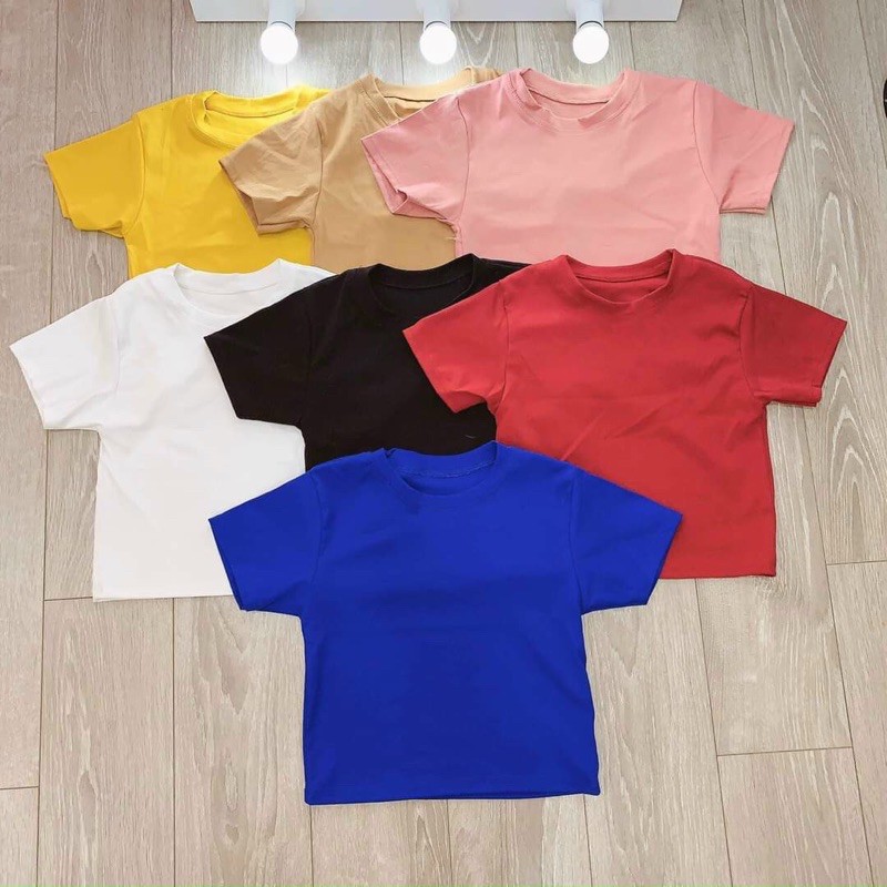 🌸🌸áo Basic Top cổ tròn không bao giờ lỗi thời🌸🌸📷📷ảnh thật toàn bộ📷📷Áo thun ôm cổ tròn- áo Basic | BigBuy360 - bigbuy360.vn