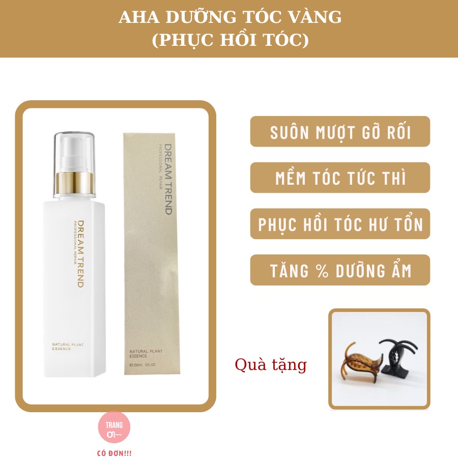 Dưỡng tóc Dream Trend aha essence Vàng gold