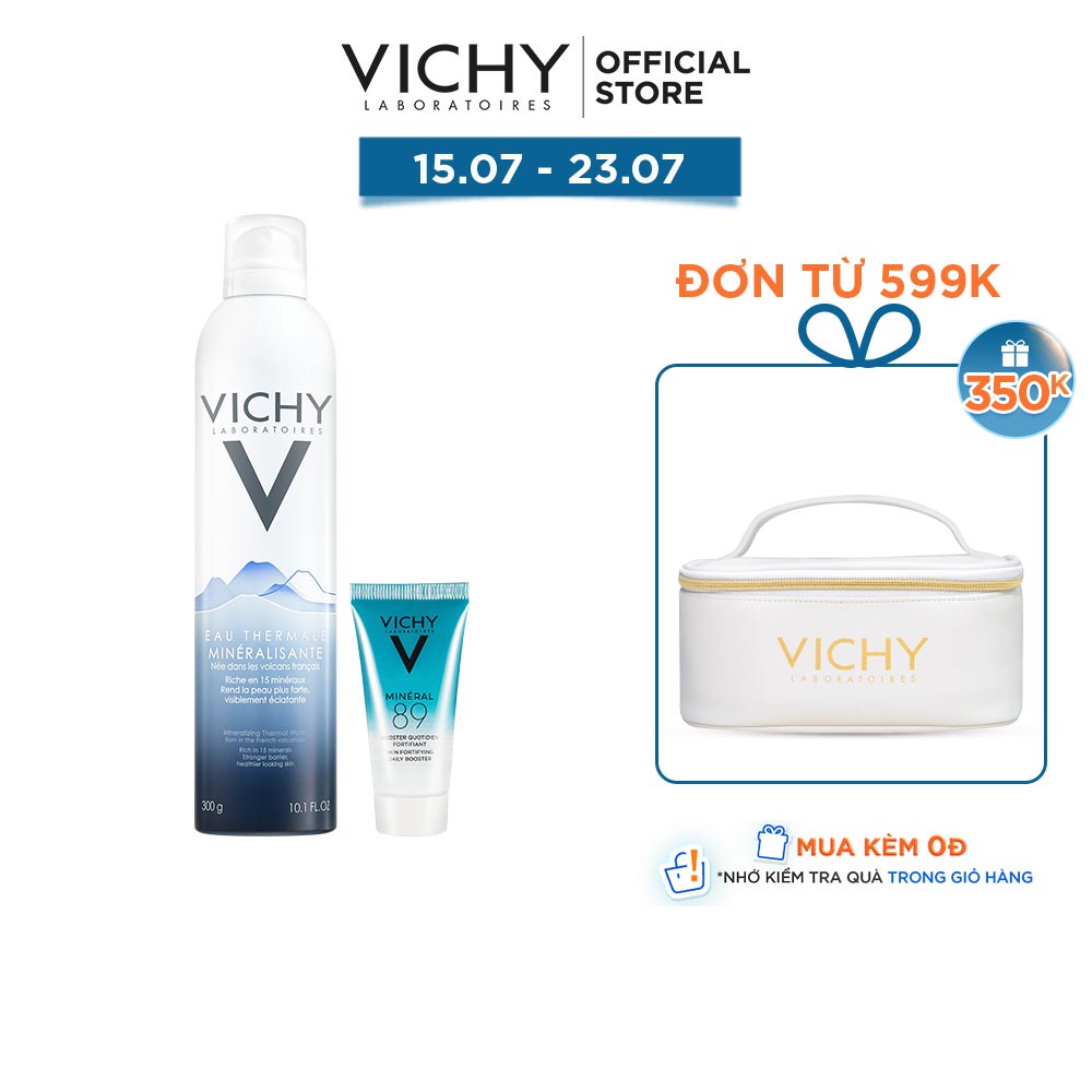 [Mã COSVIBD10 giảm 10% đơn 600K] Bộ xịt khoáng dưỡng da Vichy Mineralizing Thermal Water | BigBuy360 - bigbuy360.vn