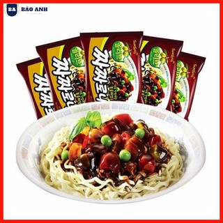 Mì trộn tương đen vị cay Nongsing Hàn Quốc [ COMBO 5 GÓI ] Loại Ngon Loại Ngon - BẢO ANH