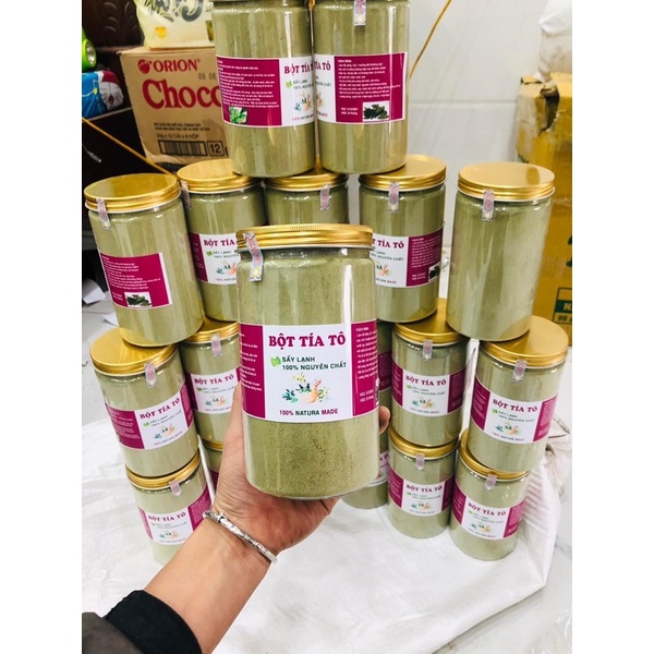 Bột tía tô sấy lạnh nguyên vị thơm ngon,xịn mịn nhất