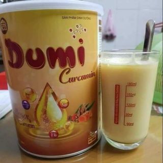 Sữa nghệ dumi curcumin loại 400g, 900g