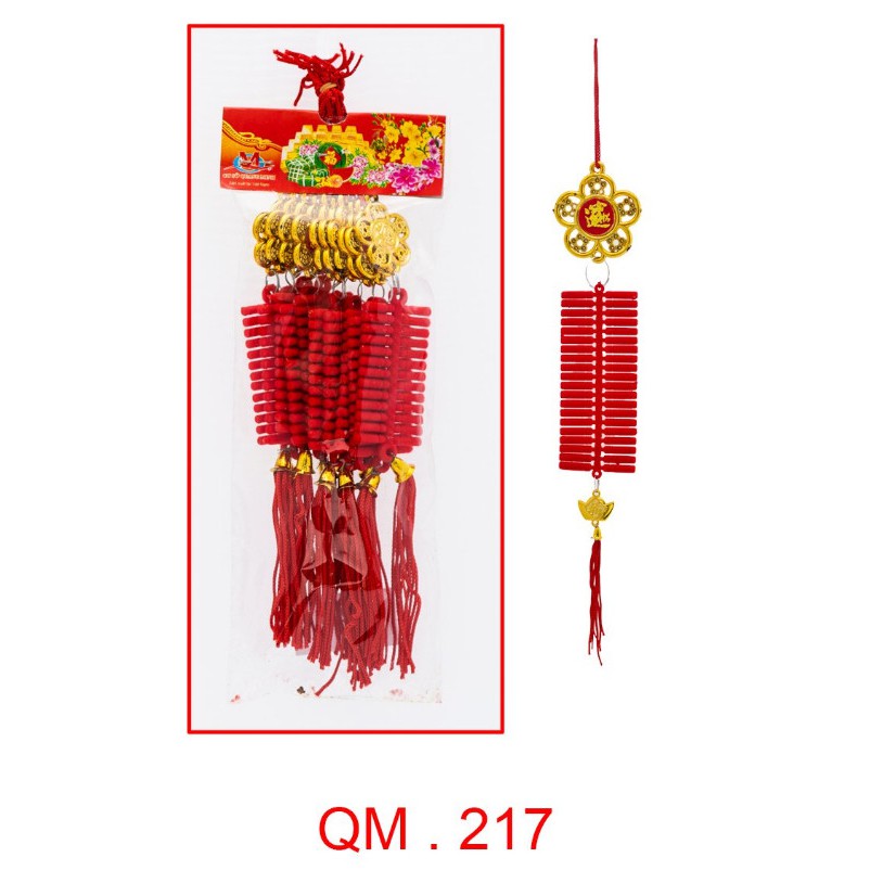 Đồ Treo Tết Pháo Tiểu + Hoa Mai