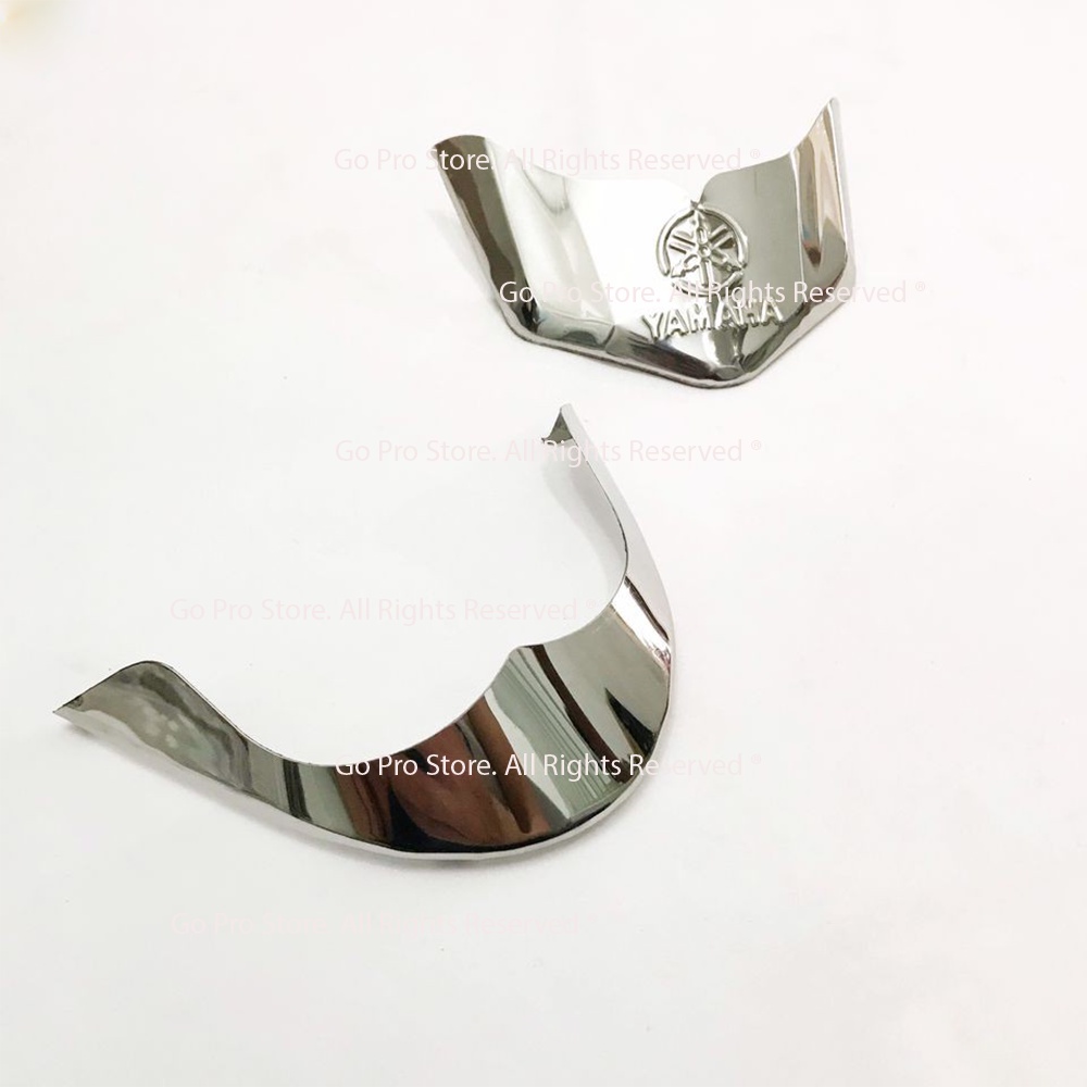 Bộ Ốp Mỏ &amp; Đuôi Dè YAMAHA LATTE 125 INOX G1128