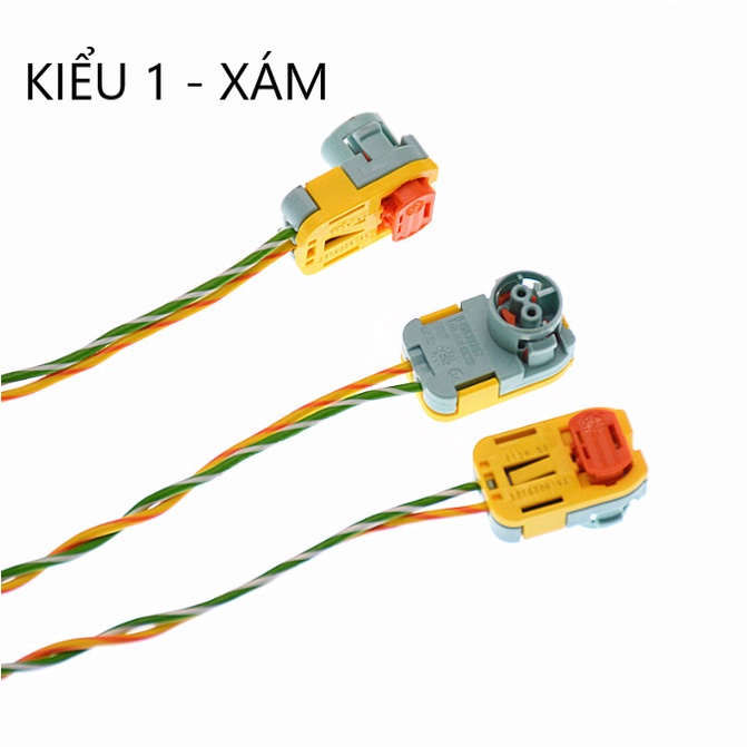 Giắc cắm bơm hơi 2 lỗ (2 kiều như hình) (giá 1 sợi)